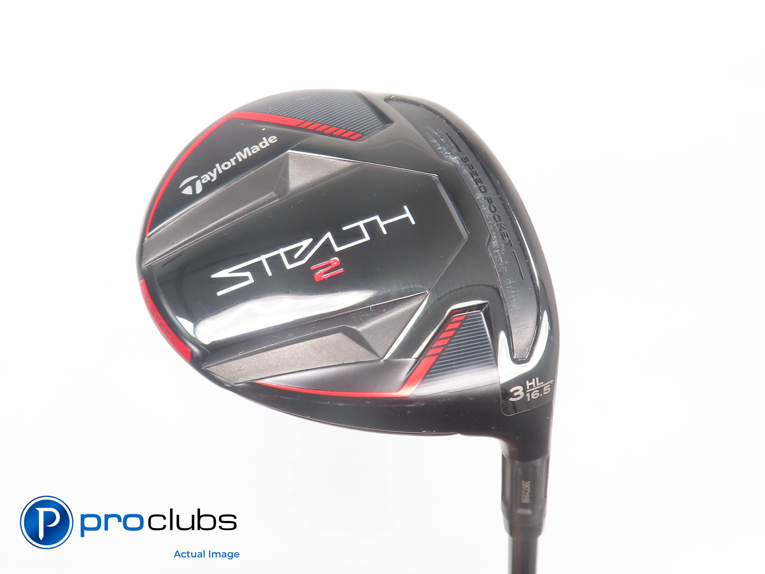 TaylorMade Stealth 2 16.5* HL 3 Wood - Fujikura Ventus TR
